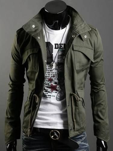 Jaqueta Estilo Militar